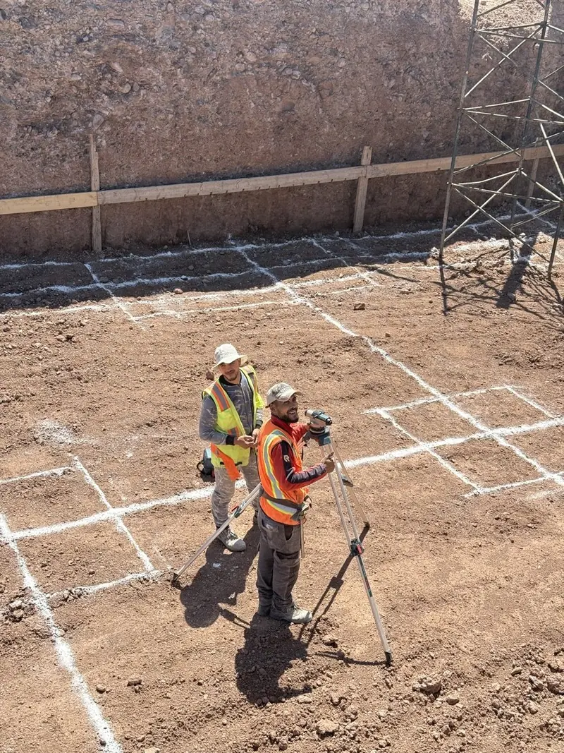 WALL Construction project in Marrakech