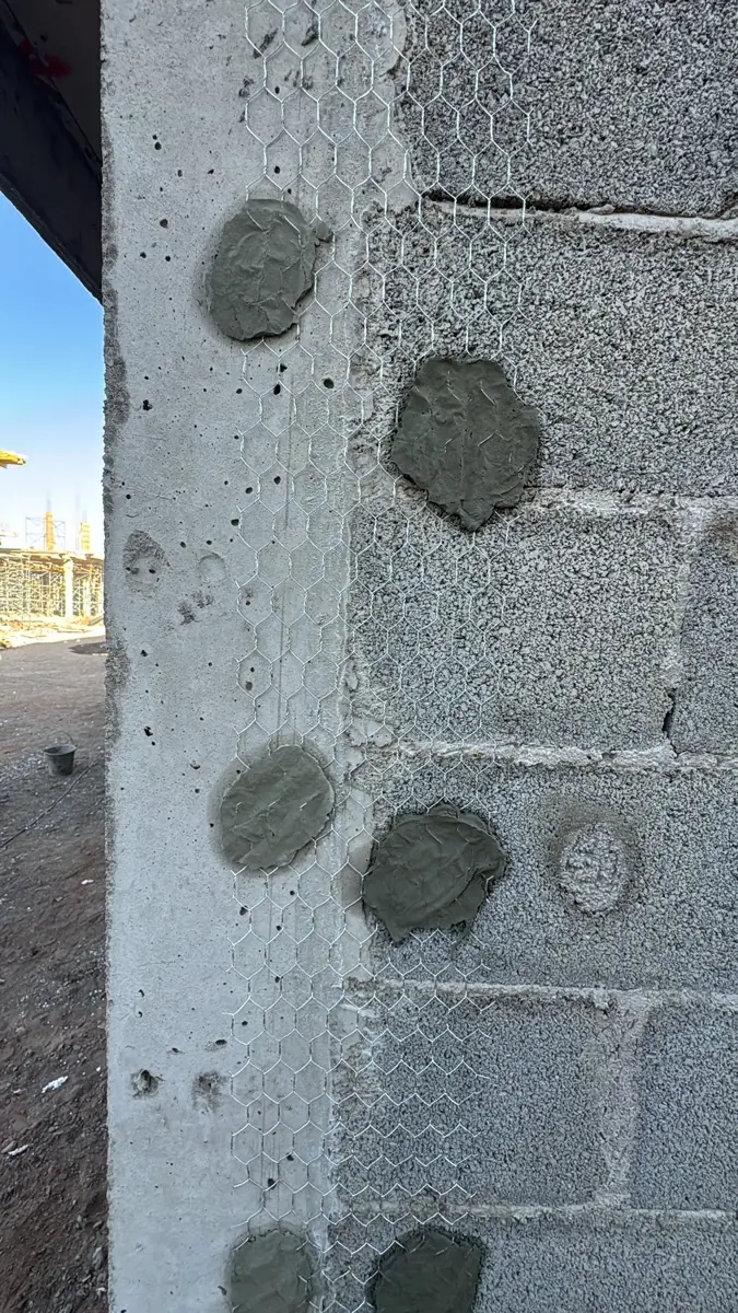 WALL Construction project in Marrakech