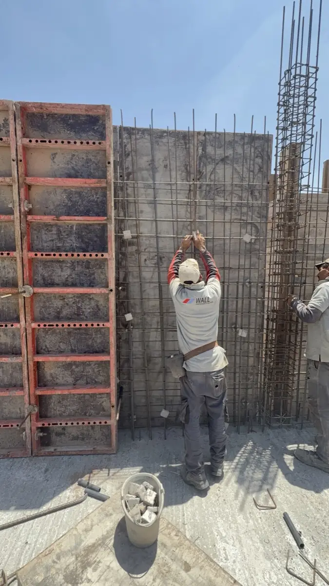 WALL Construction project in Marrakech