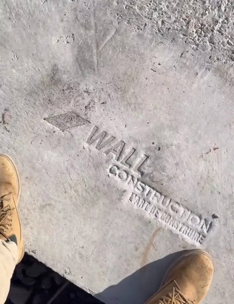 WALL Construction project in Marrakech